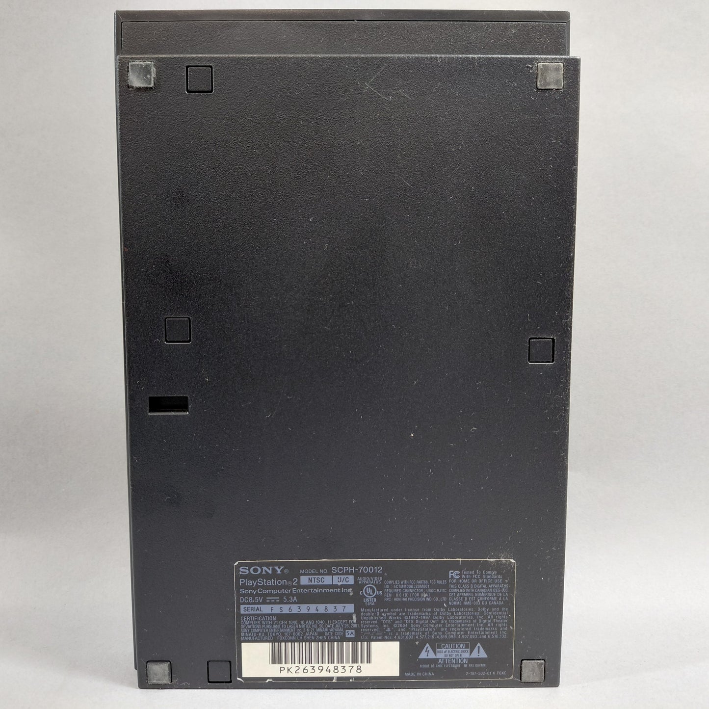 Sony PlayStation 2 Slim PS2 8MB Black Console Gaming System SCPH-70012