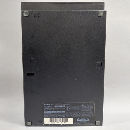 Sony PlayStation 2 Slim PS2 8MB Black Console Gaming System SCPH-70012