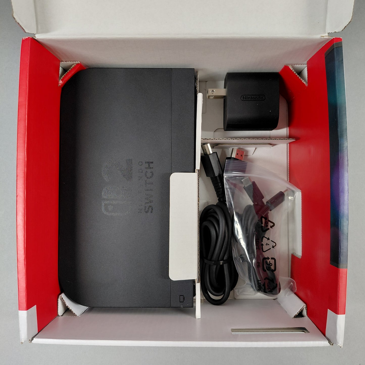 Nintendo Switch 2 BEE‑001 Black W/DonkeyKong Bananza, Super Mario Party & Camera