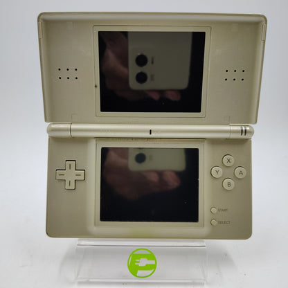 Nintendo DS Lite Legend of Zelda Triforce Gold Handheld Game Console USG-001
