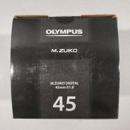 Open Box Olympus 45mm f/1.8 45mm f/1.8 For Olympus M4/3 Mount