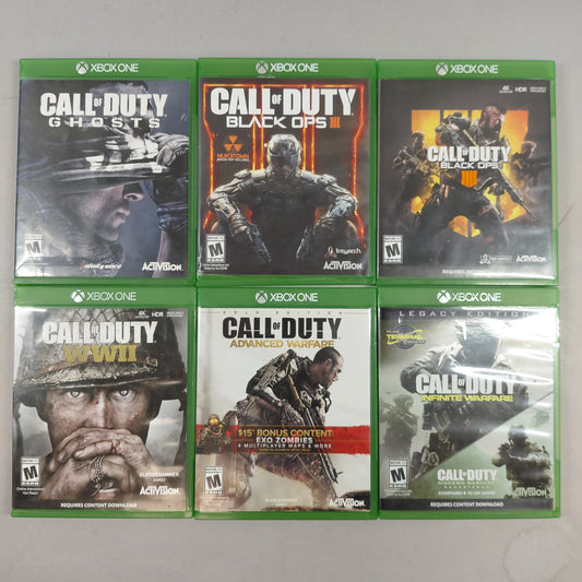 Lot of 6 Microsoft Xbox One Games