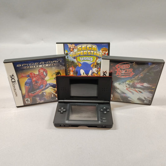 Nintendo DS Lite Handheld Game Console USG-001 (Bad Hinges)