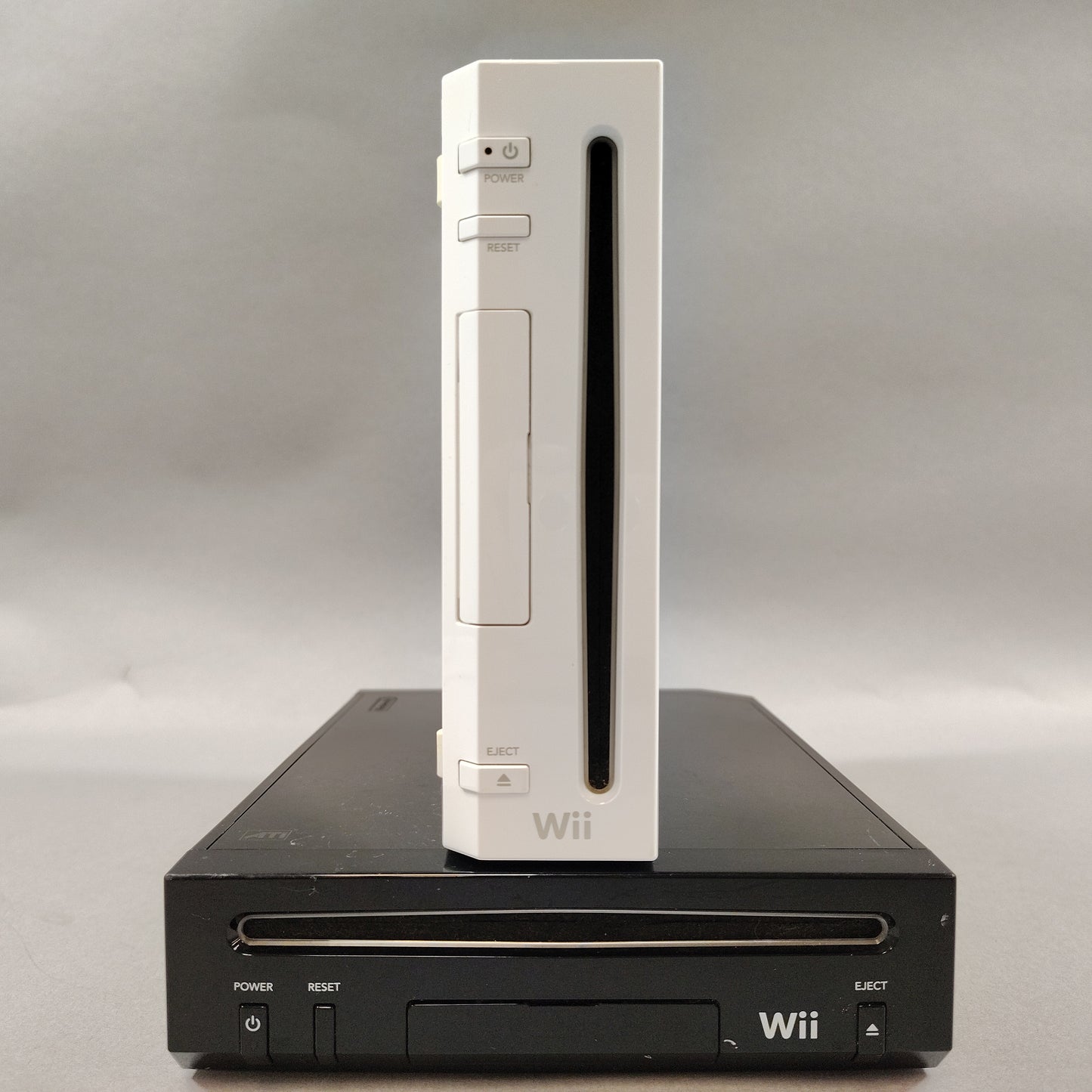 Lot of 2 Nintendo Wii Black & White