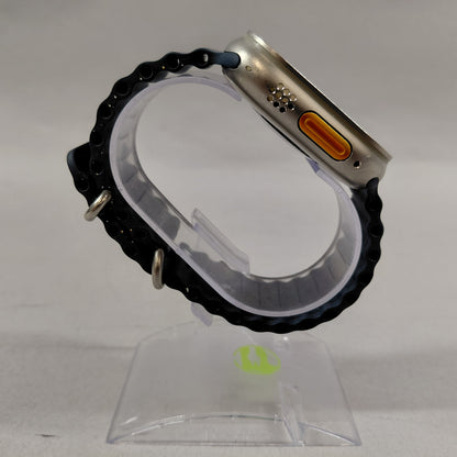 Unlocked Apple Watch Ultra 2 49MM Blue Aluminum Abyss Blue Sports Band MREG3LL/A