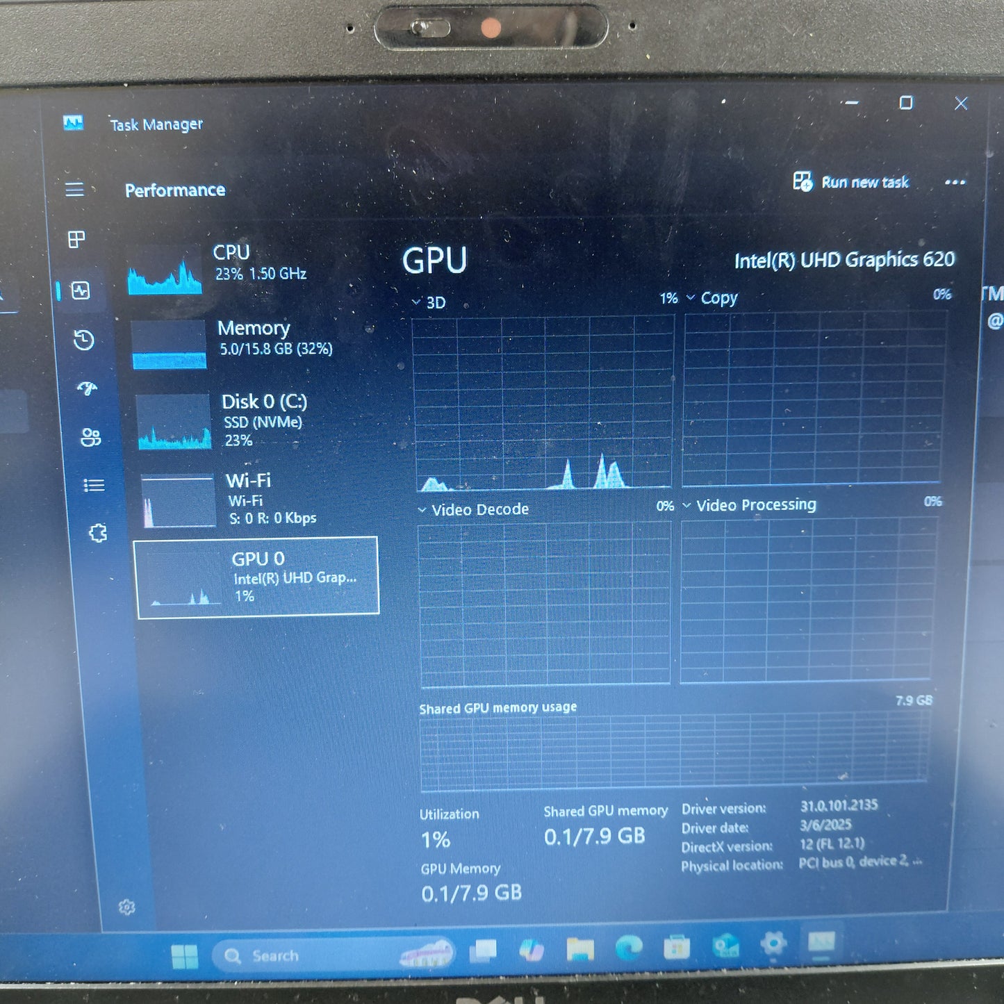 Dell Latitude 5400 14" i5-8365U  1.9GHz 16GB RAM 500GB SSD