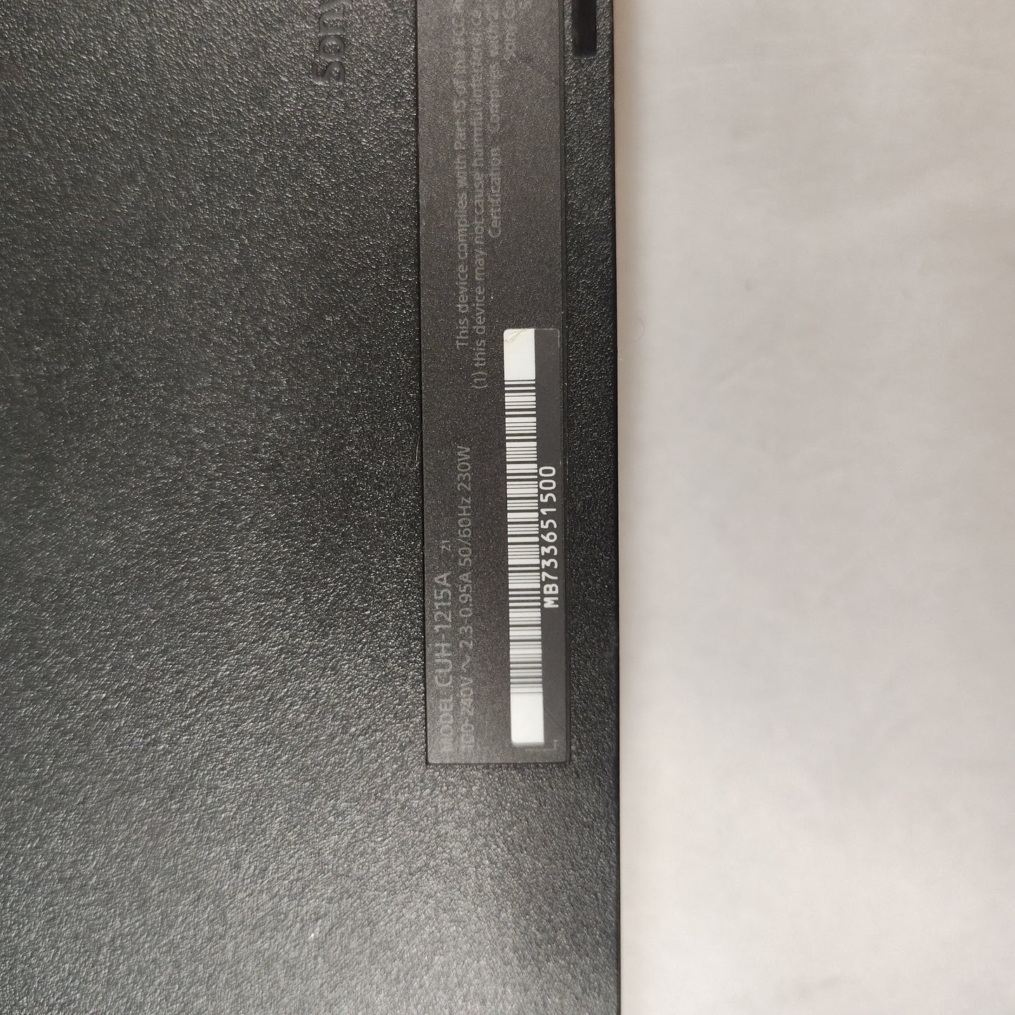 Sony PlayStation 4 PS4 500GB MB733651500 (Bad Disc Drive)