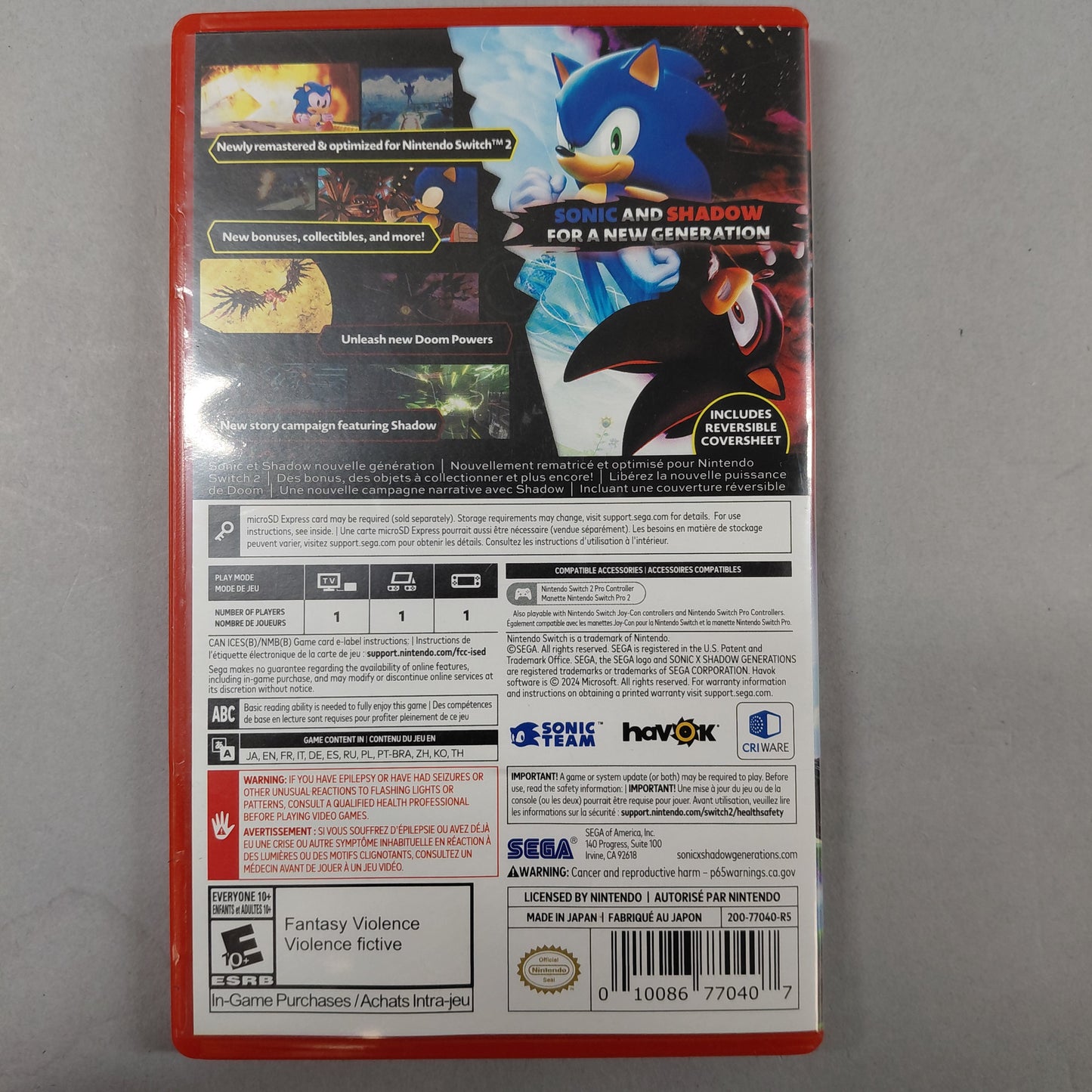 Nintendo Switch 2 Video Game Console BEE‑001 Black