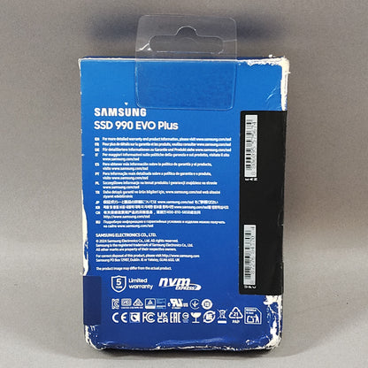 New samsung 1TB 990 evo plus NVME 8806095575674