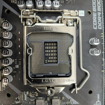 MSi MPG Z490 GAMING EDGE Wi-Fi LGA 1200 ATX W/intel Core i7-10700 SRH6Y 2.90GHz