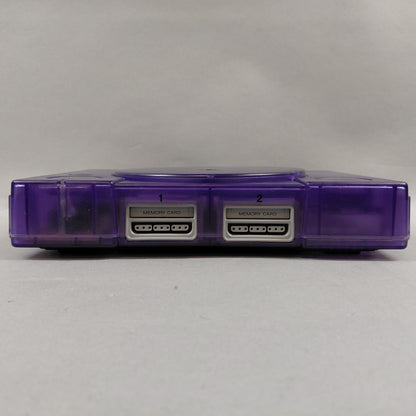 Sony PlayStation 1 PS1 Purple Console Gaming System SCPH-90001