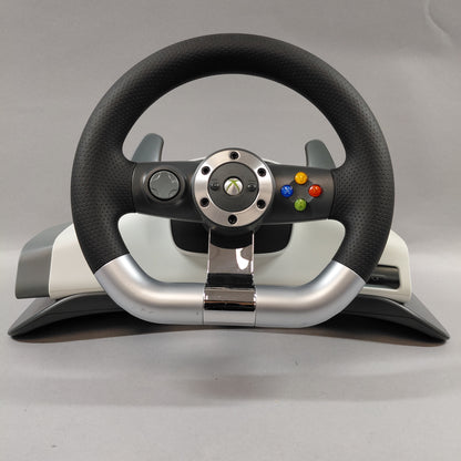 Microsoft Xbox 360 Wired Speed Wheel White WRW02