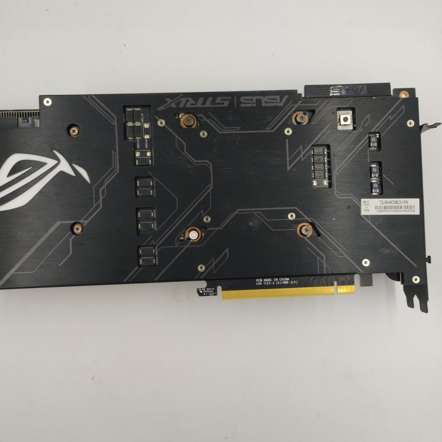 ASUS ROG STRIX 2080 TI 8GB DDR5 Graphics Card