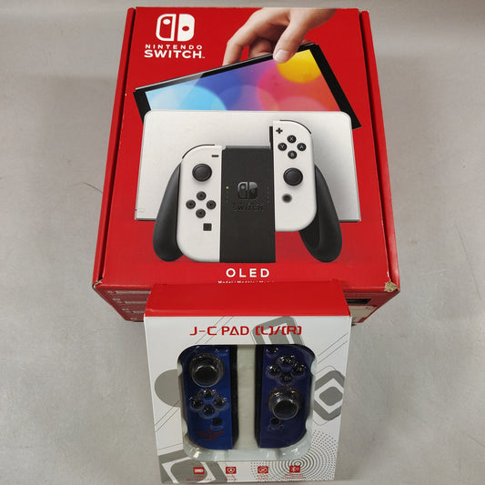 Nintendo Switch OLED Video Game Console HEG-001 Black/White