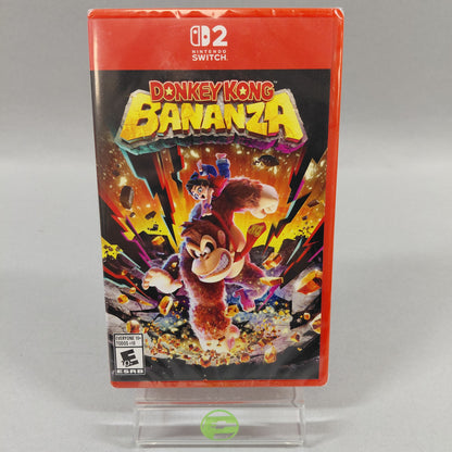 Nintendo Switch 2 BEE‑001 Black W/DonkeyKong Bananza, Super Mario Party & Camera