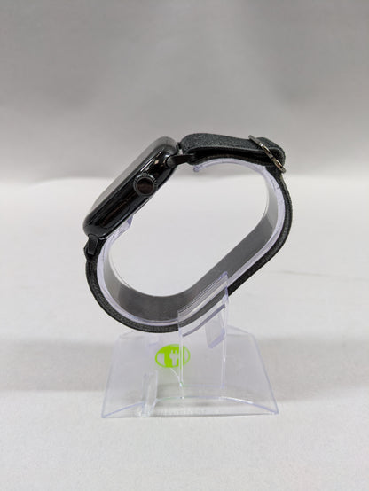 GPS Only Apple Watch Series 10 42MM Black Aluminum Black Trail Loop MWWG3LW/A