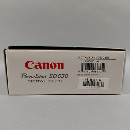 Canon PowerShot SD630 6.0MP Digital Point-And-Shoot Camera