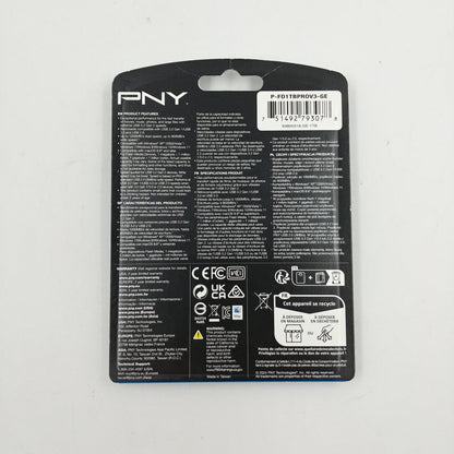New PNY Portable Pro Elite V3 1TB USB 3.0