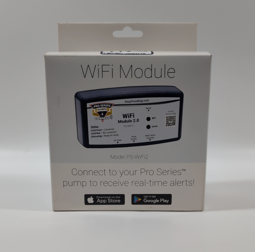 New Pro Series Pumps PS-WIFI2 Smart Sump Pump Monitor