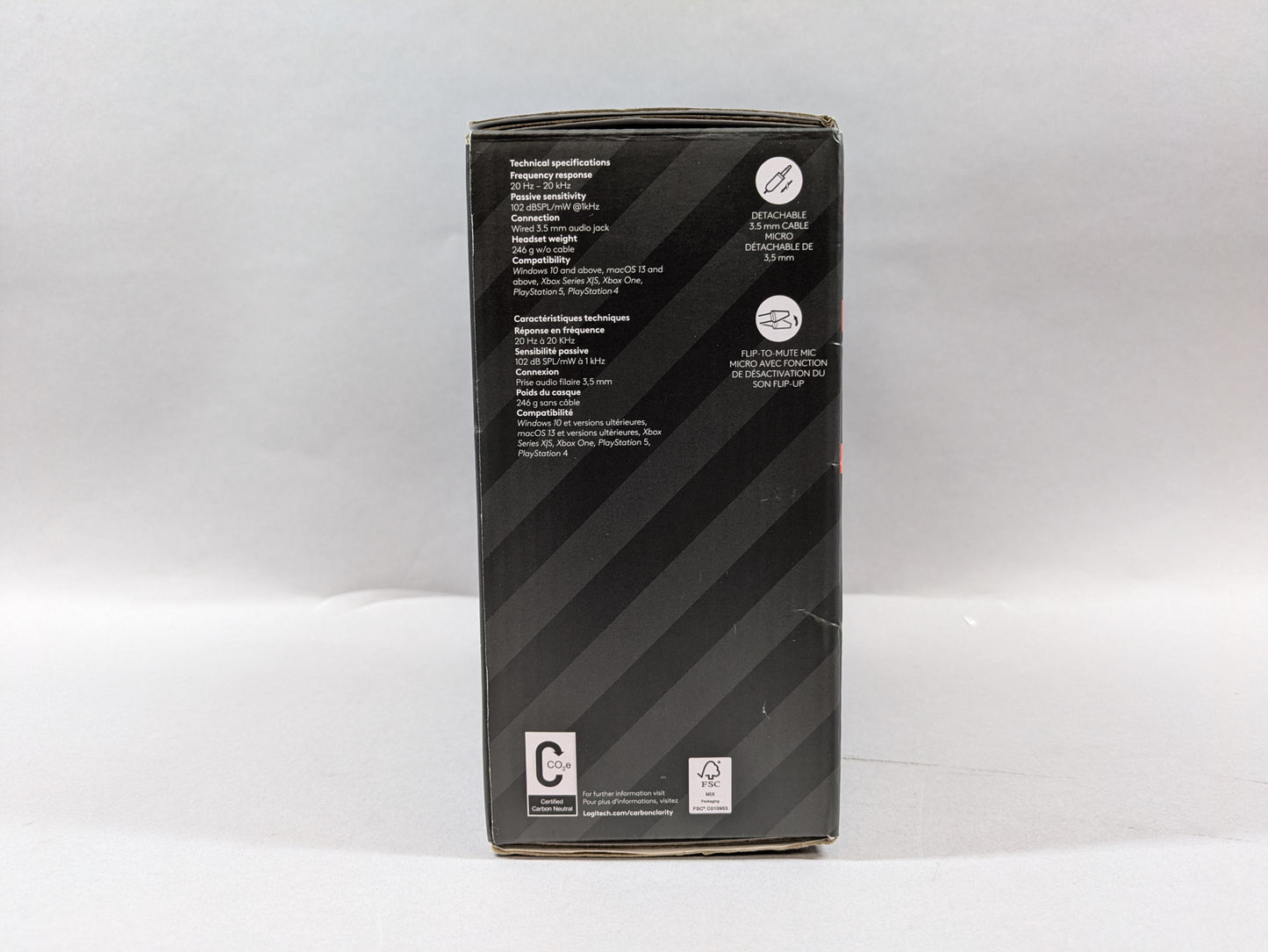 New Logitech A10 Gaming Headphones A00160