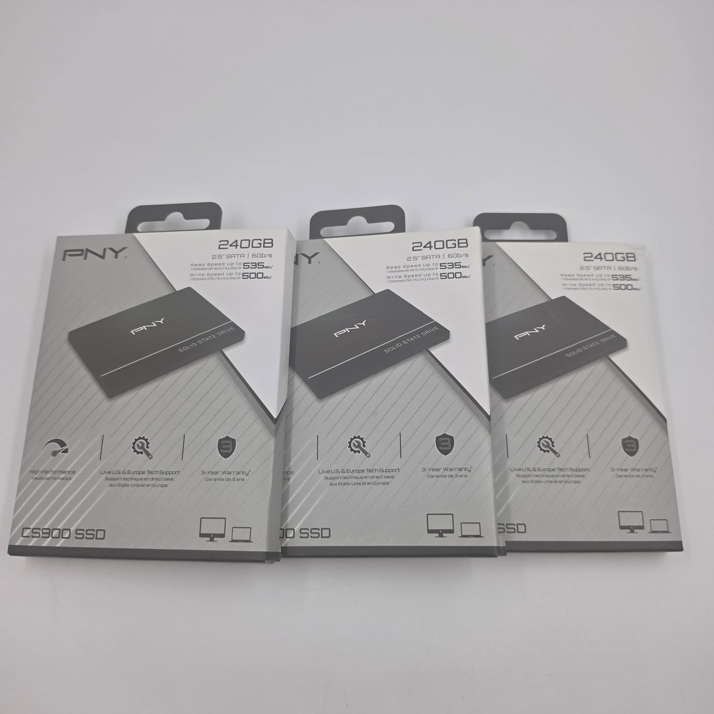 PNY 2.5" CS900 240GB SATA III 6Gbps SSD