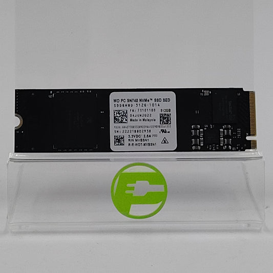 Western Digital PC SN740 NVMe SSD SDDQNQD