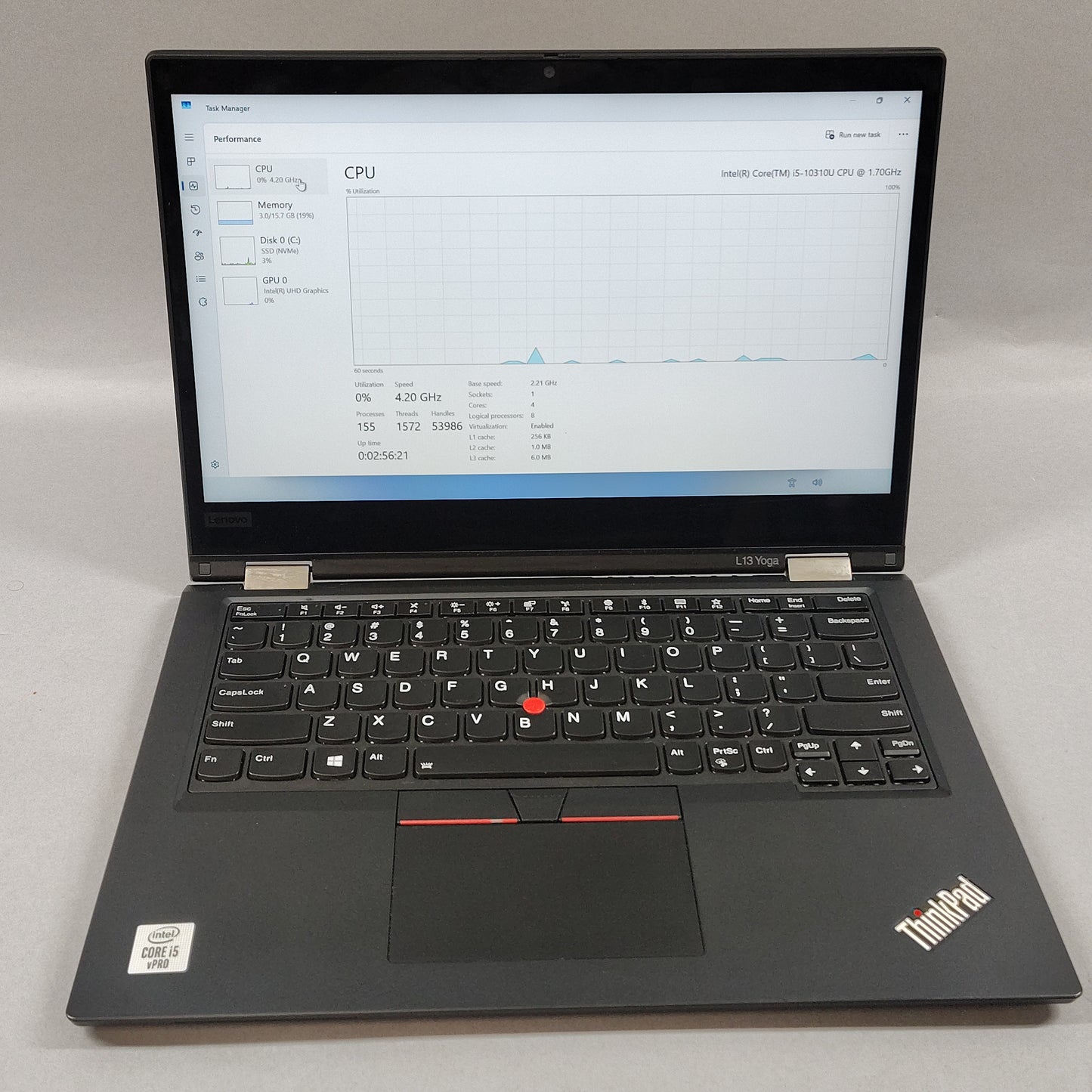 Lenovo ThinkPad L13 Yoga L13 YOGA GEN 1 i5-10300H 16GB RAM 512GB