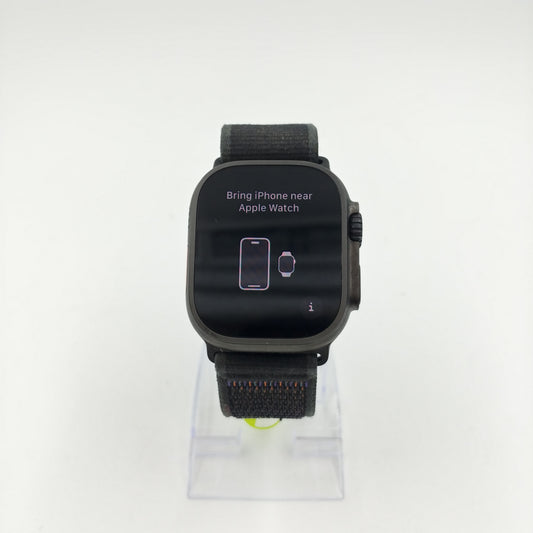 Unlocked Apple Watch Ultra 2 49MM Natural Titanium Nylon Band A2986