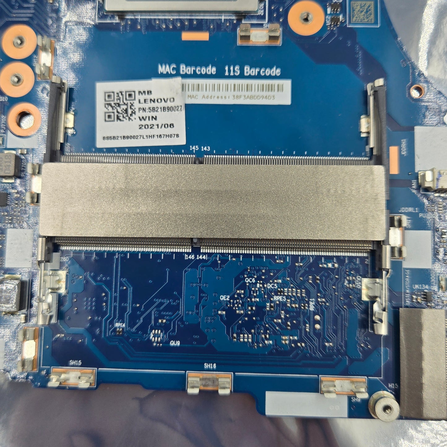 Lenovo R7 5800h RTX 3070 FP6 DDR4 Motherboard