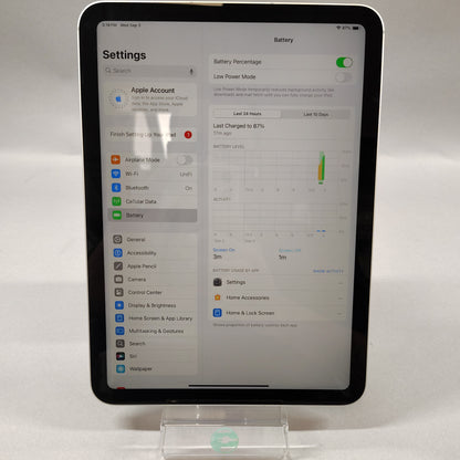 Unlocked Apple iPad 10th Gen 64GB Silver MQ6J3LL/A