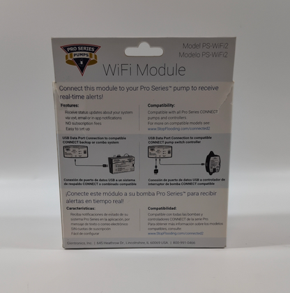 New Pro Series Pumps PS-WIFI2 Smart Sump Pump Monitor