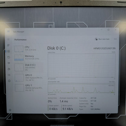 Asus TUF A15 16" Ryzen 5 5600H 3.3GHz 16GB RAM 500GB SSD GeForce RTX 3050 Ti