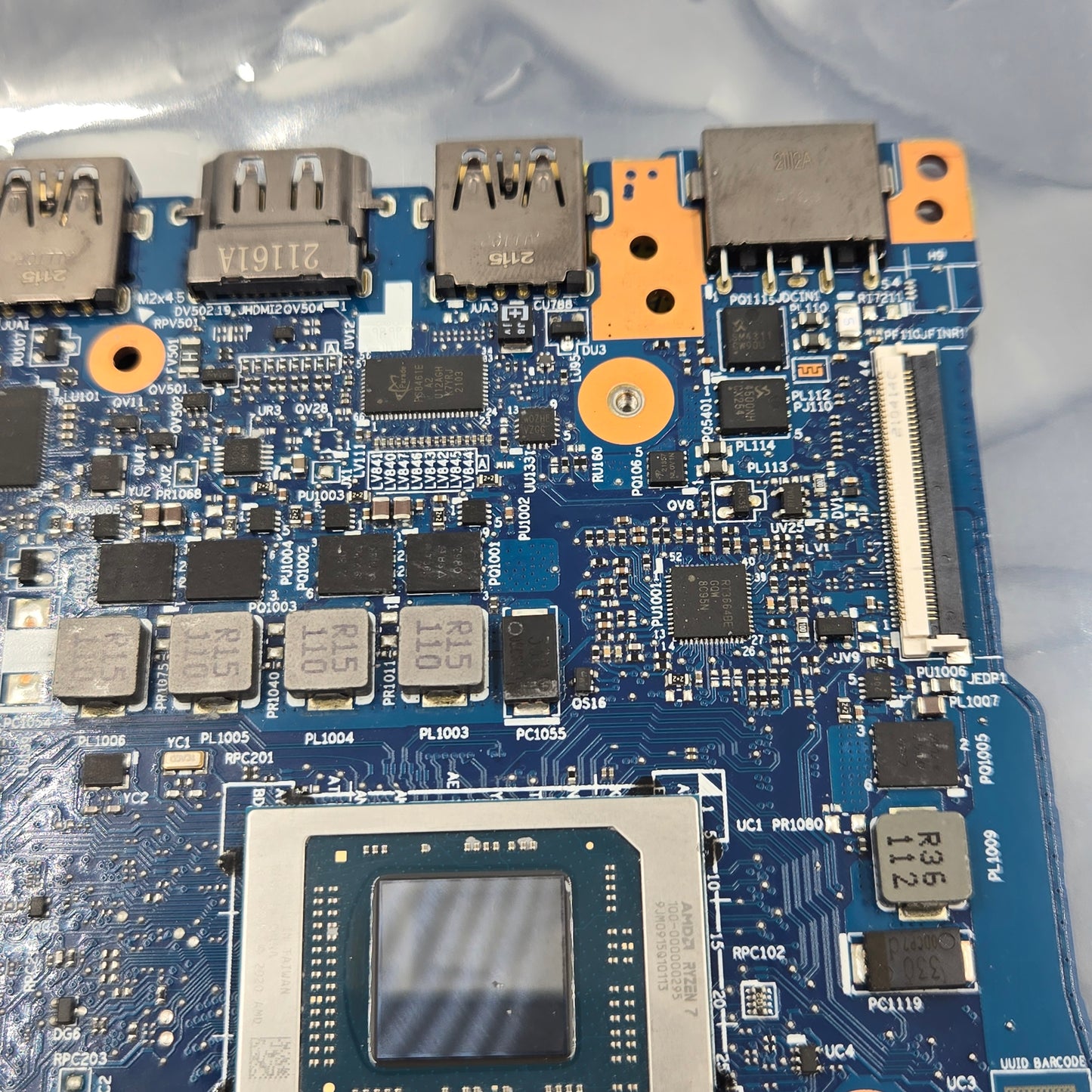 Lenovo R7 5800h RTX 3070 FP6 DDR4 Motherboard