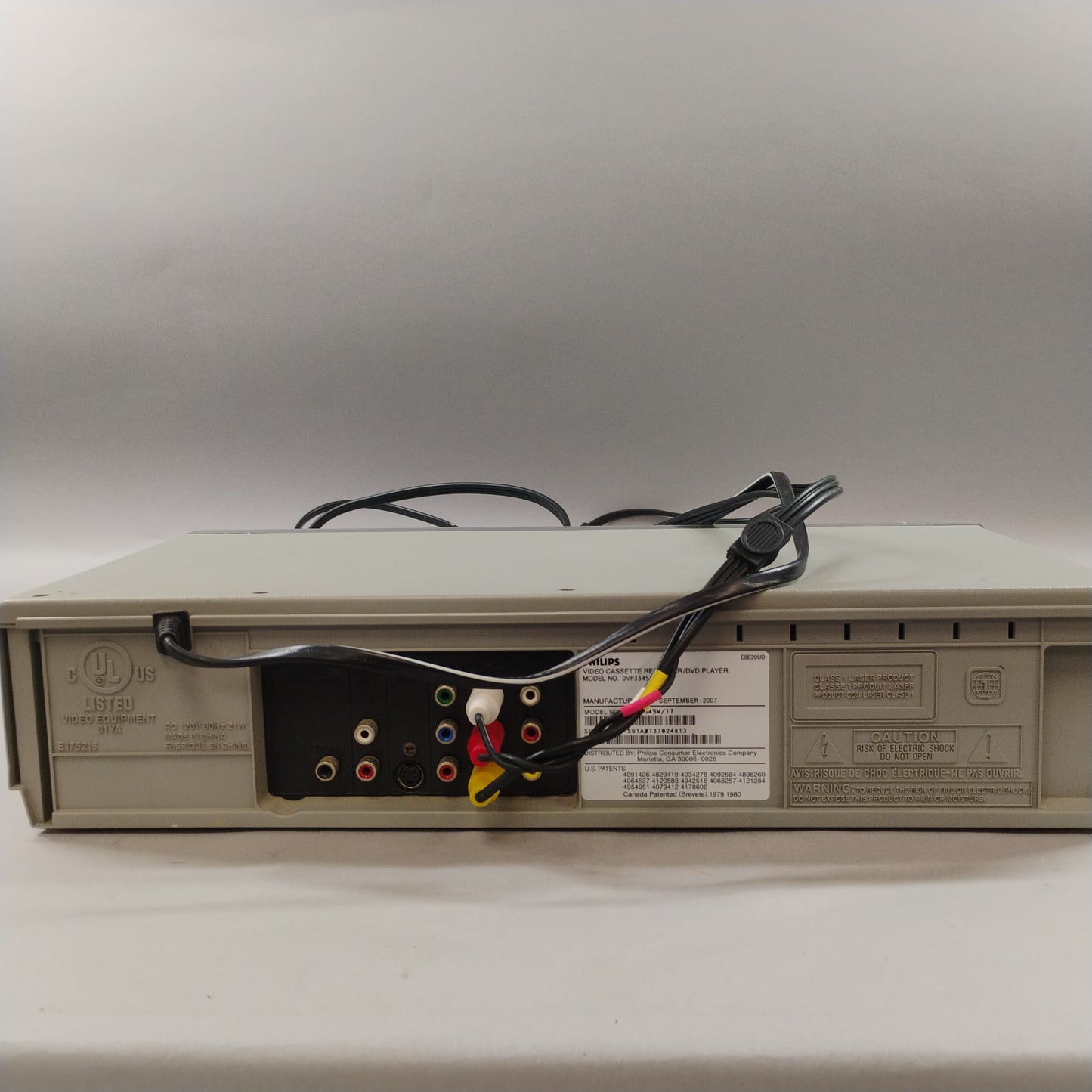 Philips DVP3345V VCR