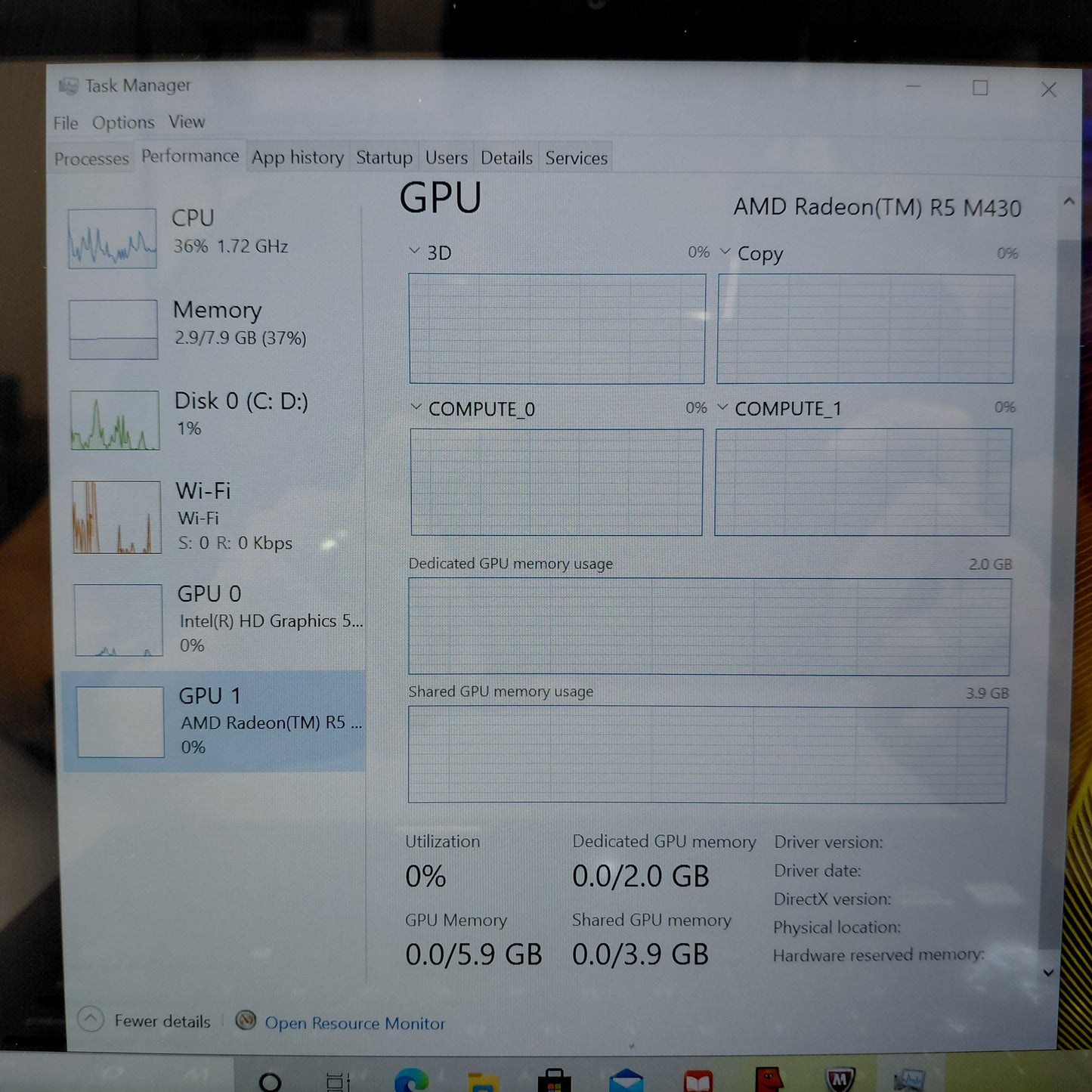 Lenovo IdeaPad Flex 4-1470 14" i5-6200U 2.3GHz 8GB RAM 256GB Radeon R5 M430