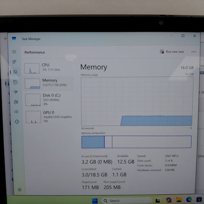 Lenovo ThinkPad 13S GEN 1 13.3" i5-10310U 2.2GHz 16GB RAM 500GB SSD
