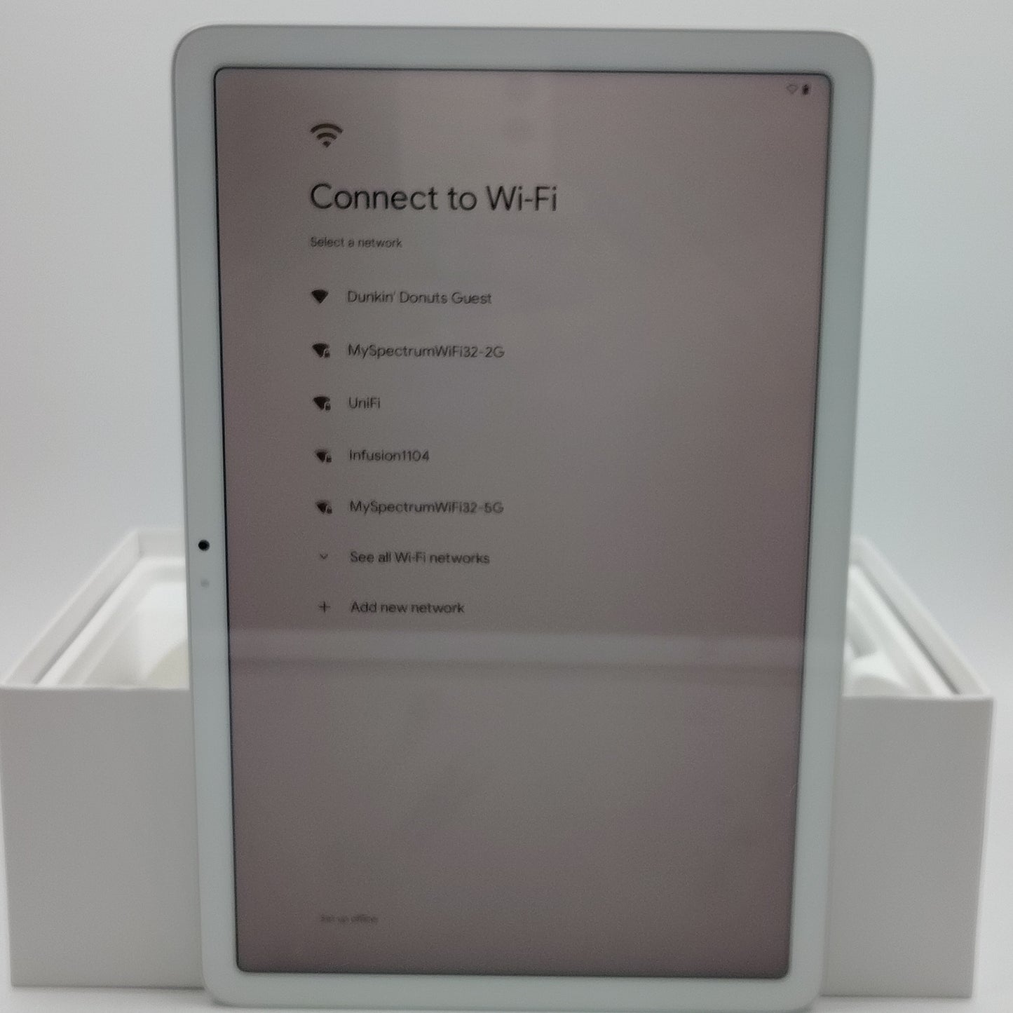 WiFi Only Google Pixel Tablet 128GB White
