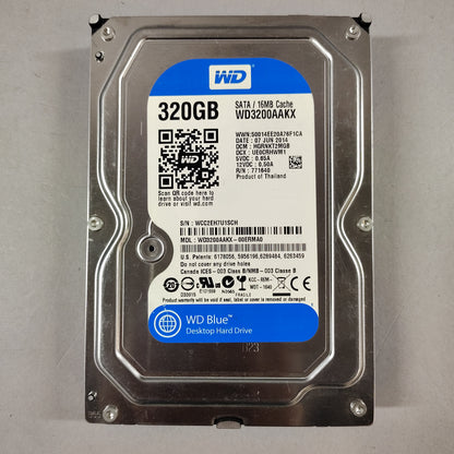 Lot of 7 Western Digital WD HDD