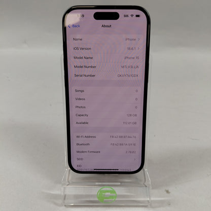 T-Mobile Apple iPhone 16 128GB Pink MYAR3LL/A