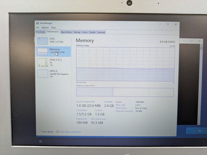 HP Stream  15-EG0067ST 11" Celeron N3350 2.3GHz 4GB RAM 64GB SSD