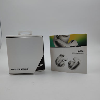 Open Box Bose Ultra Wireless Open Earbuds In-Ear Noise Cancelling Earbuds