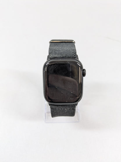 GPS Only Apple Watch Series 10 42MM Black Aluminum Black Trail Loop MWWG3LW/A