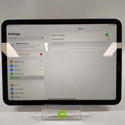 WiFi Only Apple iPad 10th Gen 64GB Blue MQ6K3LL/A